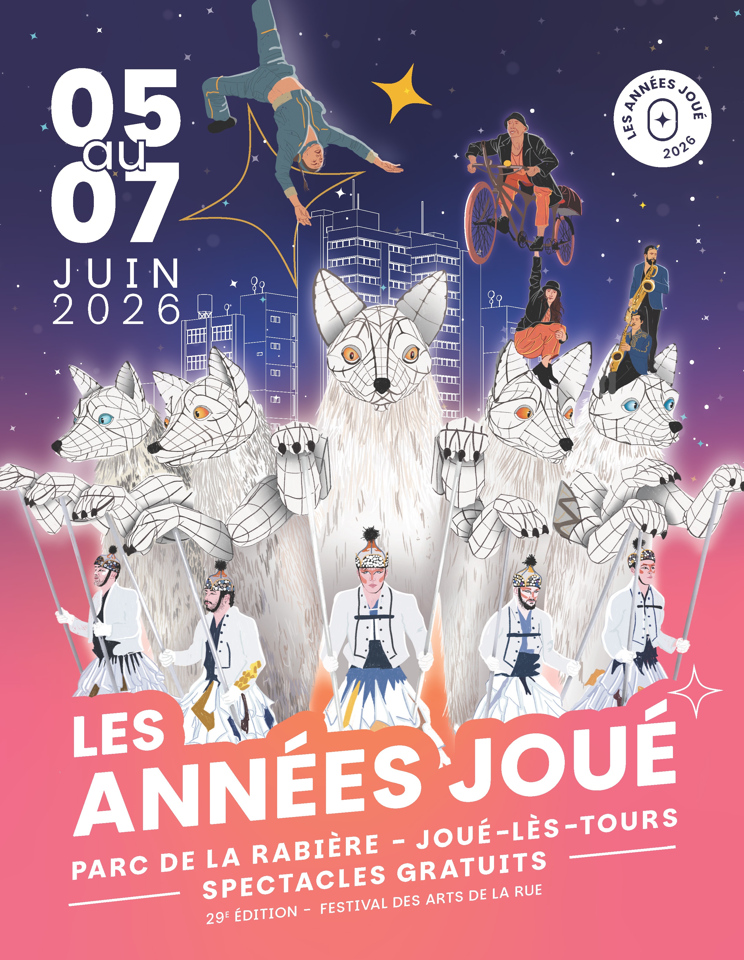 Affiche Les Années Joué 2026